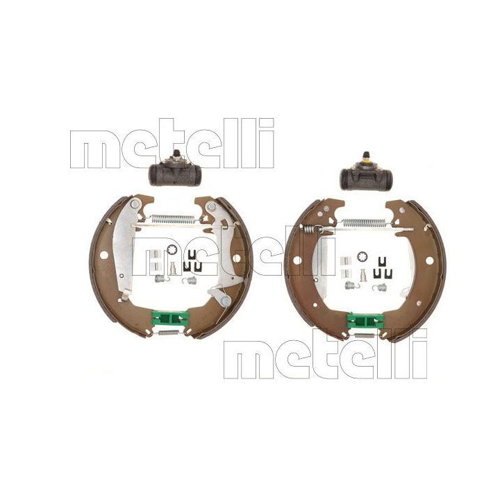 Stabdžių trinkelių komplektas METELLI 51-0070
