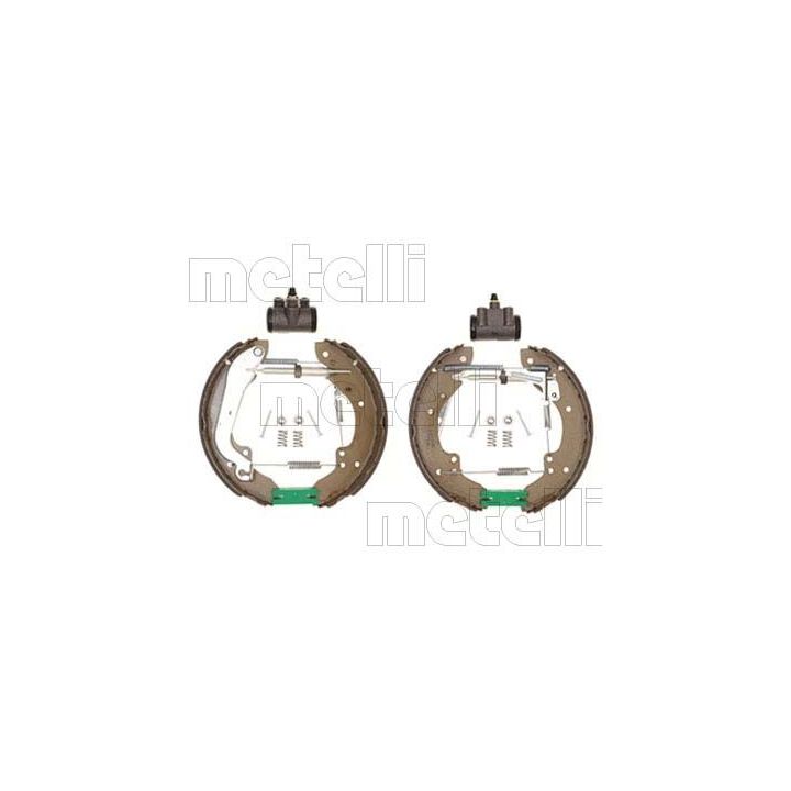 Stabdžių trinkelių komplektas METELLI 51-0102