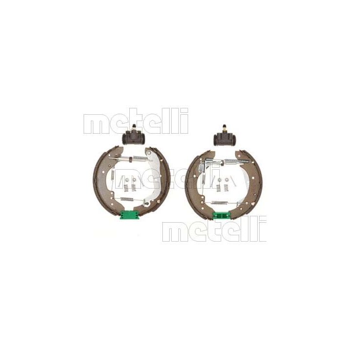Stabdžių trinkelių komplektas METELLI 51-0138
