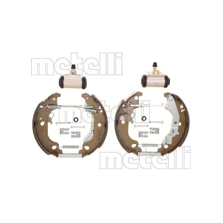 Stabdžių trinkelių komplektas METELLI 51-0146