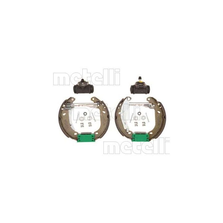 Stabdžių trinkelių komplektas METELLI 51-0156