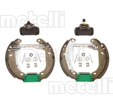 Stabdžių trinkelių komplektas METELLI 51-0156