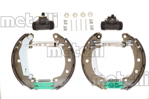 Stabdžių trinkelių komplektas METELLI 51-0160