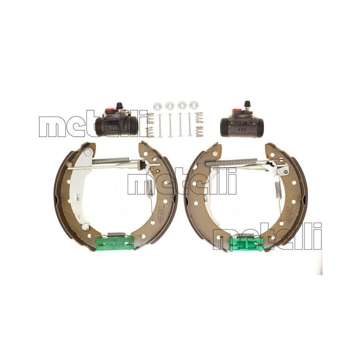 Stabdžių trinkelių komplektas METELLI 51-0161