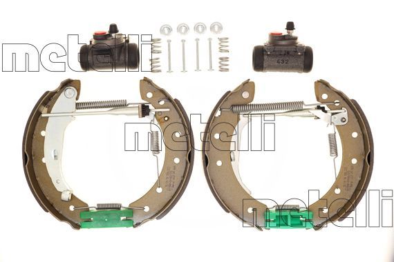 Stabdžių trinkelių komplektas METELLI 51-0161