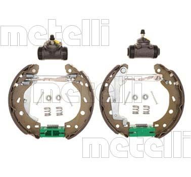 Stabdžių trinkelių komplektas METELLI 51-0162