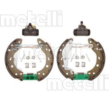 Stabdžių trinkelių komplektas METELLI 51-0163