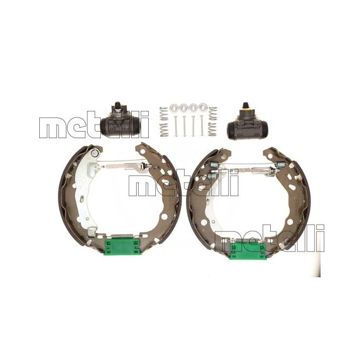 Stabdžių trinkelių komplektas METELLI 51-0180