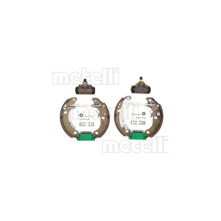 Stabdžių trinkelių komplektas METELLI 51-0181