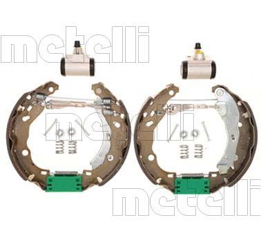 Stabdžių trinkelių komplektas METELLI 51-0188
