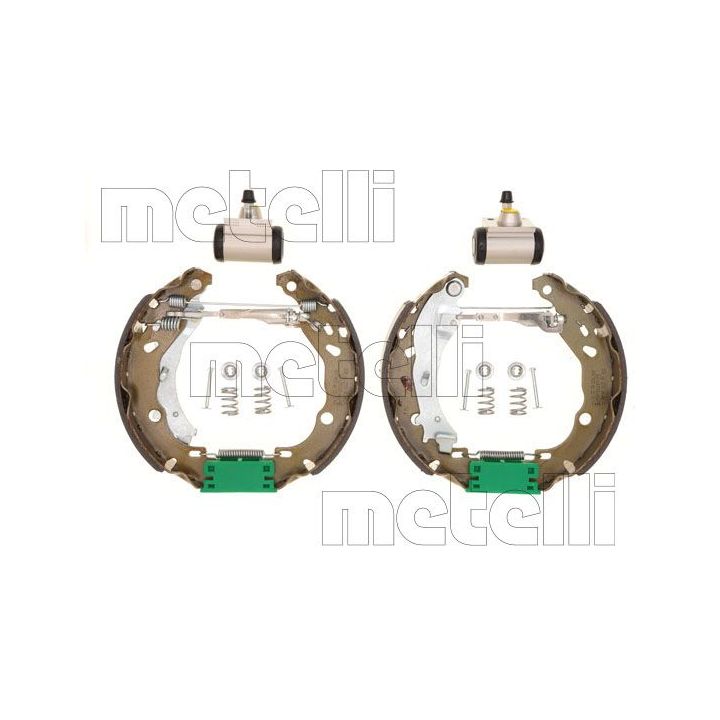 Stabdžių trinkelių komplektas METELLI 51-0189