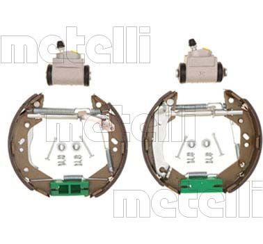 Stabdžių trinkelių komplektas METELLI 51-0210