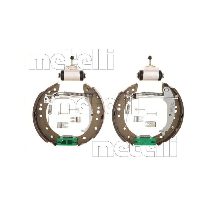 Stabdžių trinkelių komplektas METELLI 51-0214