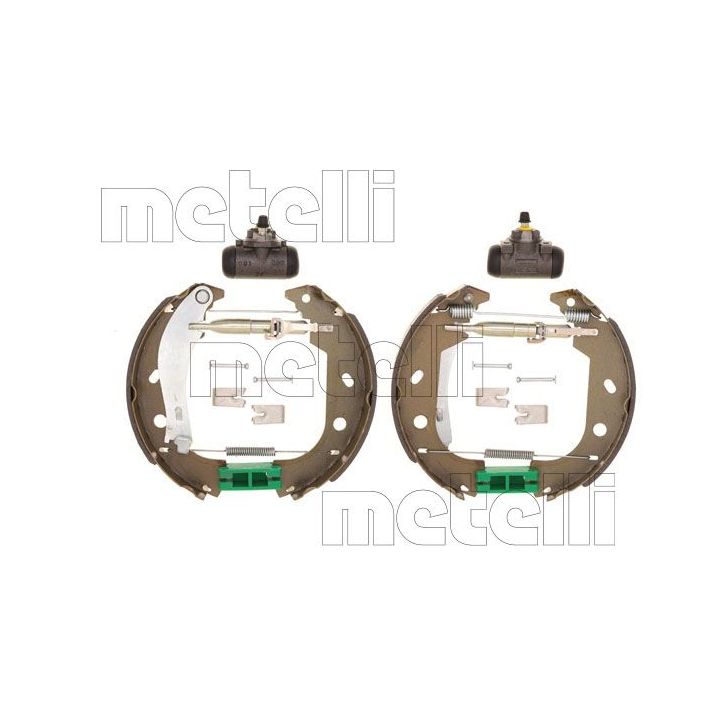Stabdžių trinkelių komplektas METELLI 51-0216