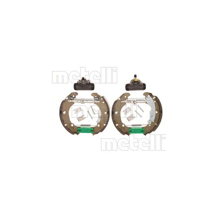 Stabdžių trinkelių komplektas METELLI 51-0217