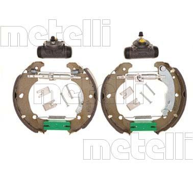 Stabdžių trinkelių komplektas METELLI 51-0217