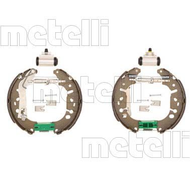 Stabdžių trinkelių komplektas METELLI 51-0224