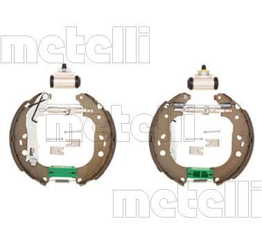Stabdžių trinkelių komplektas METELLI 51-0227