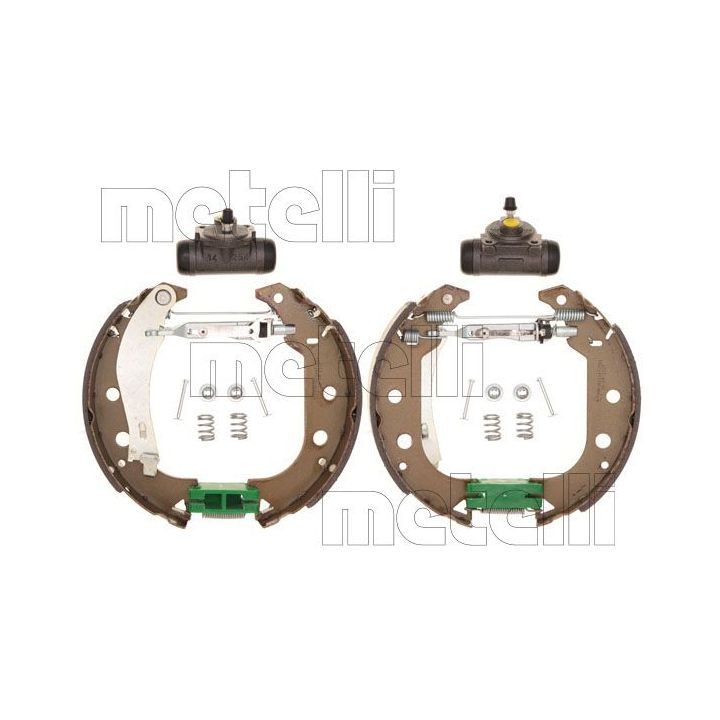 Stabdžių trinkelių komplektas METELLI 51-0232