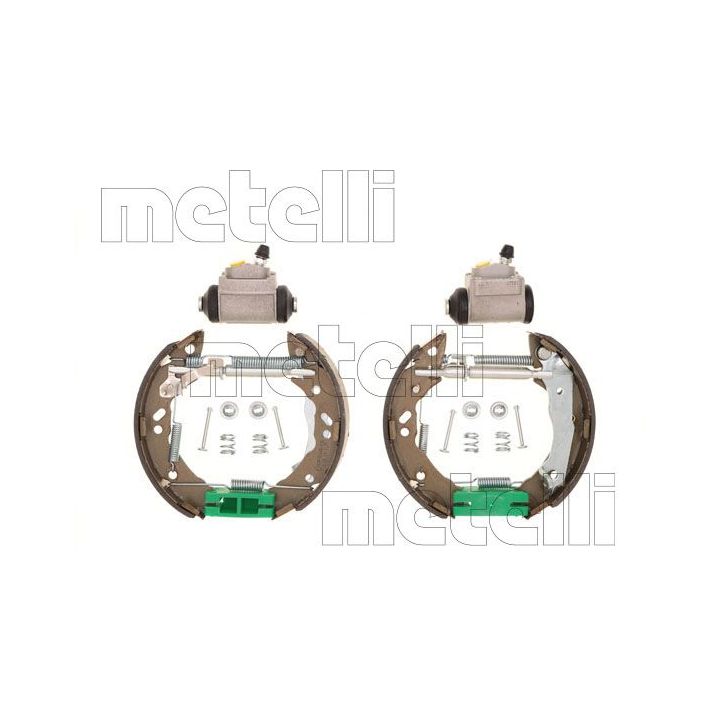 Stabdžių trinkelių komplektas METELLI 51-0306