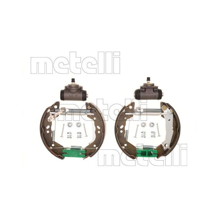 Stabdžių trinkelių komplektas METELLI 51-0314