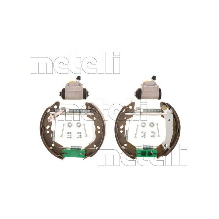 Stabdžių trinkelių komplektas METELLI 51-0316