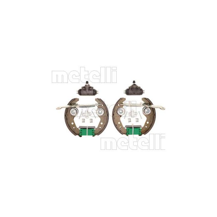 Stabdžių trinkelių komplektas METELLI 51-0330