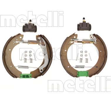 Stabdžių trinkelių komplektas METELLI 51-0337