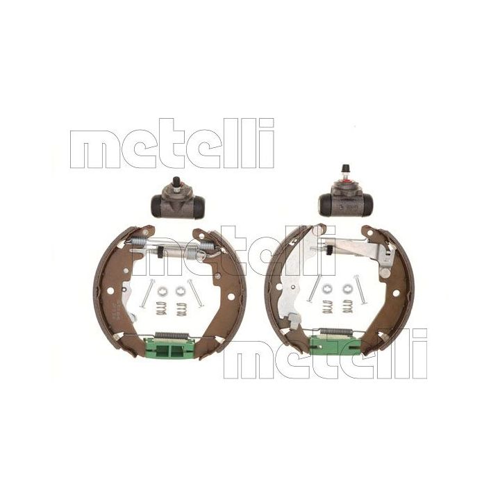 Stabdžių trinkelių komplektas METELLI 51-0339