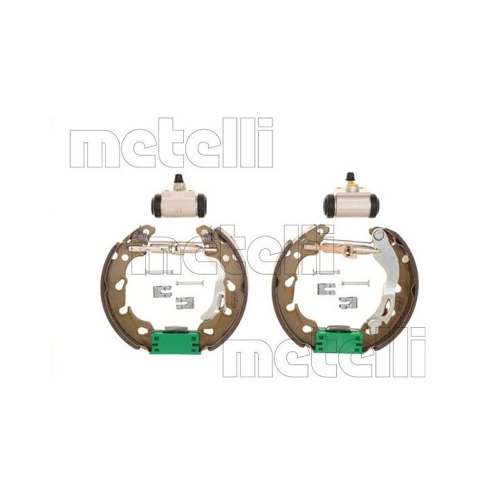 Stabdžių trinkelių komplektas METELLI 51-0355