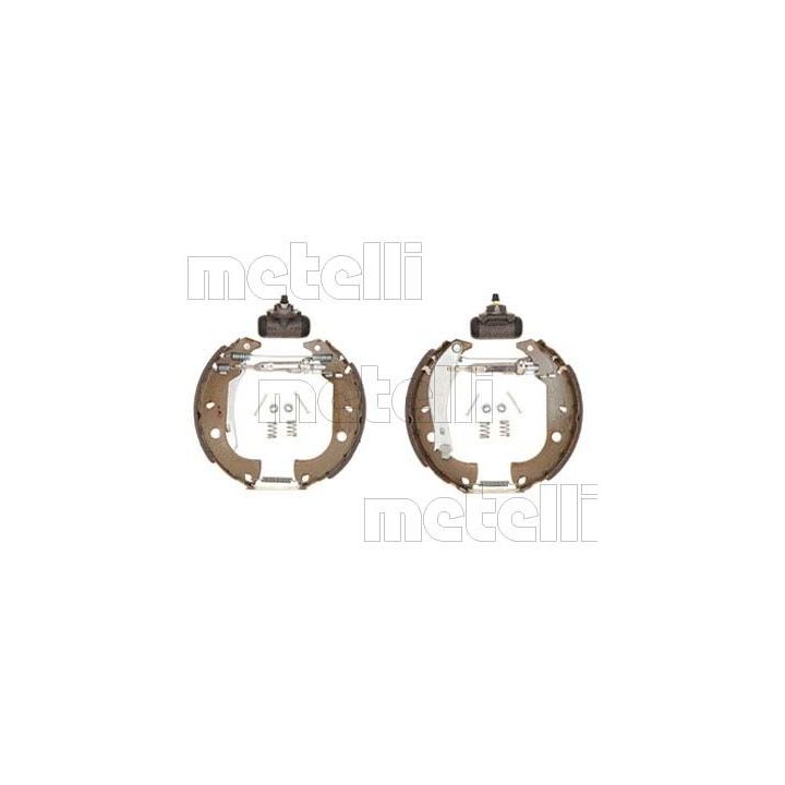 Stabdžių trinkelių komplektas METELLI 51-0396