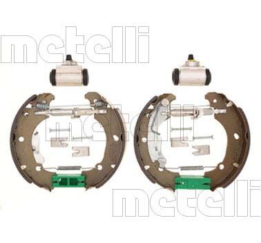 Stabdžių trinkelių komplektas METELLI 51-0454