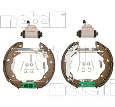 Stabdžių trinkelių komplektas METELLI 51-0457
