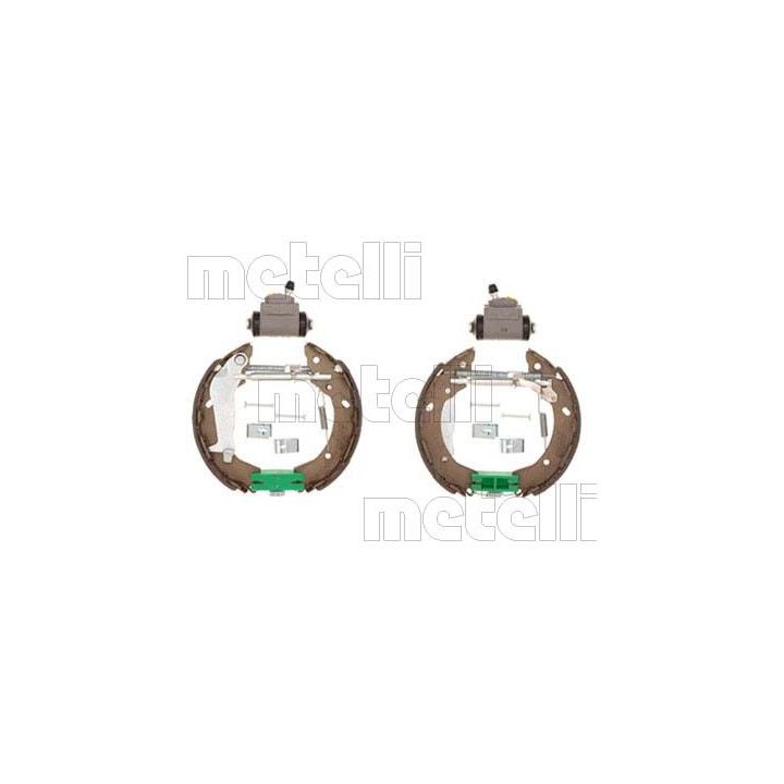 Stabdžių trinkelių komplektas METELLI 51-0484