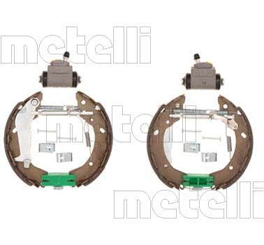Stabdžių trinkelių komplektas METELLI 51-0484