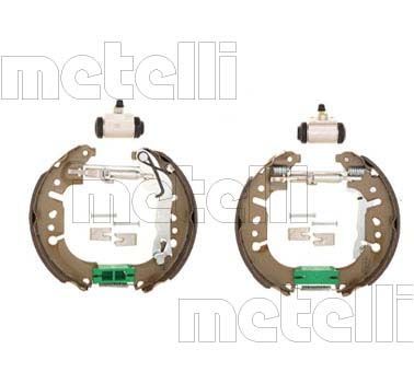 Stabdžių trinkelių komplektas METELLI 51-0490