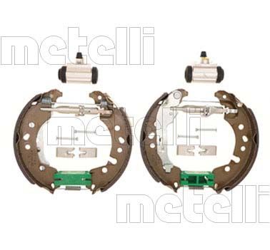 Stabdžių trinkelių komplektas METELLI 51-0496