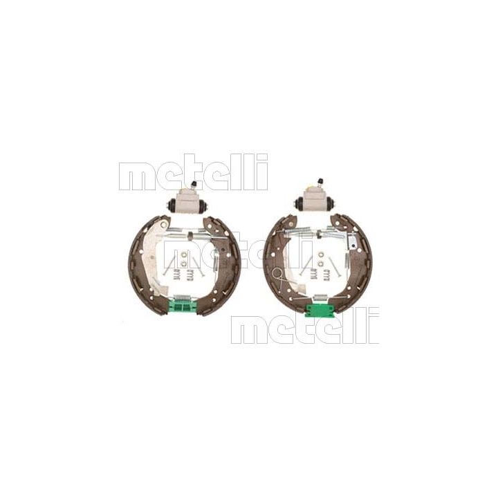 Stabdžių trinkelių komplektas METELLI 51-0500