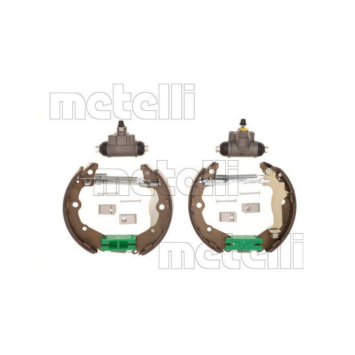 Stabdžių trinkelių komplektas METELLI 51-0506