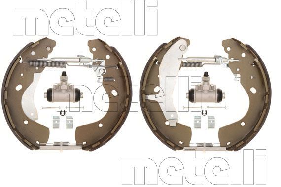 Stabdžių trinkelių komplektas METELLI 51-0521