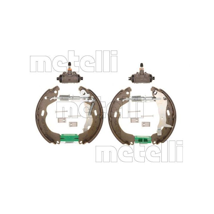 Stabdžių trinkelių komplektas METELLI 51-0538