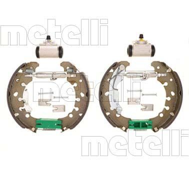 Stabdžių trinkelių komplektas METELLI 51-0557