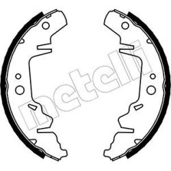 Stabdžių trinkelių komplektas METELLI 53-0026