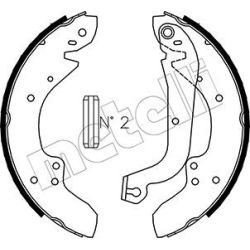 Stabdžių trinkelių komplektas METELLI 53-0062