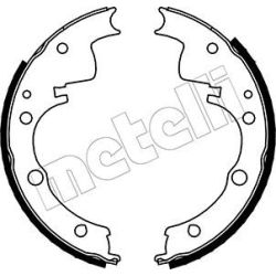Stabdžių trinkelių komplektas METELLI 53-0064