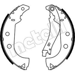 Stabdžių trinkelių komplektas METELLI 53-0087