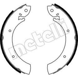 Stabdžių trinkelių komplektas METELLI 53-0100