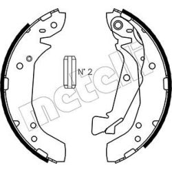 Stabdžių trinkelių komplektas METELLI 53-0175