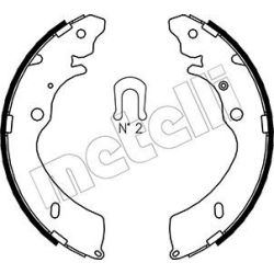Stabdžių trinkelių komplektas METELLI 53-0194