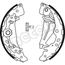 Stabdžių trinkelių komplektas METELLI 53-0226